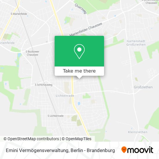 Emini Vermögensverwaltung map