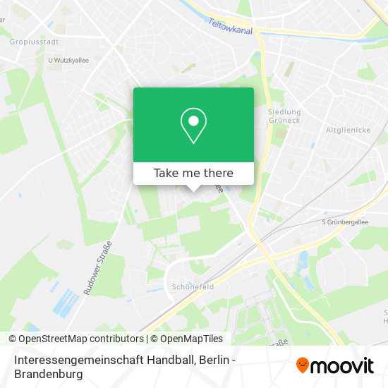 Карта Interessengemeinschaft Handball