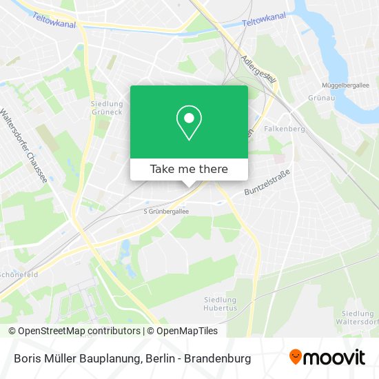 Карта Boris Müller Bauplanung