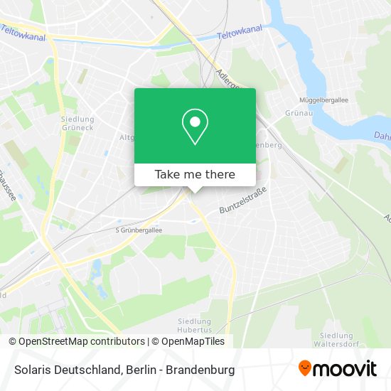 Solaris Deutschland map