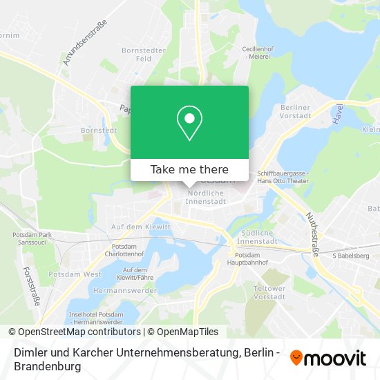 Карта Dimler und Karcher Unternehmensberatung