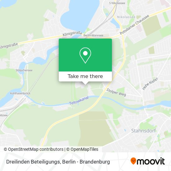 Dreilinden Beteiligungs map