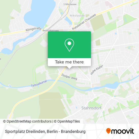 Sportplatz Dreilinden map