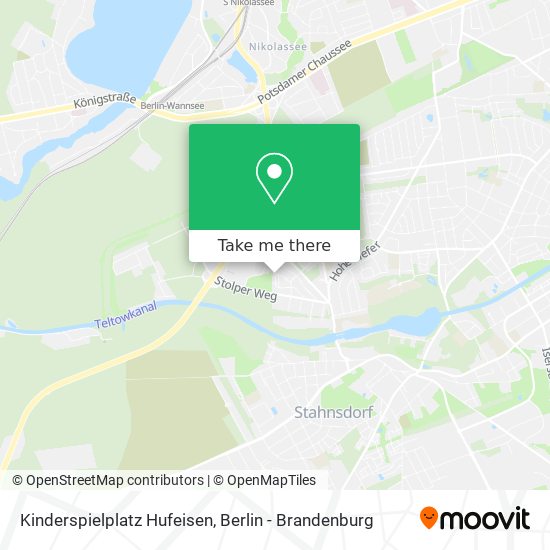 Kinderspielplatz Hufeisen map