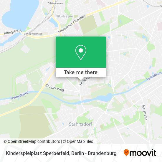 Карта Kinderspielplatz Sperberfeld