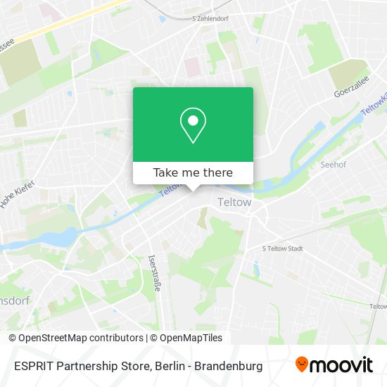 ESPRIT Partnership Store map