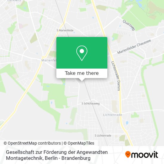 Gesellschaft zur Förderung der Angewandten Montagetechnik map