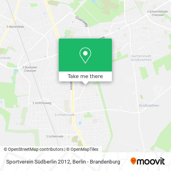 Карта Sportverein Südberlin 2012