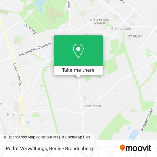 Pedot Verwaltungs map