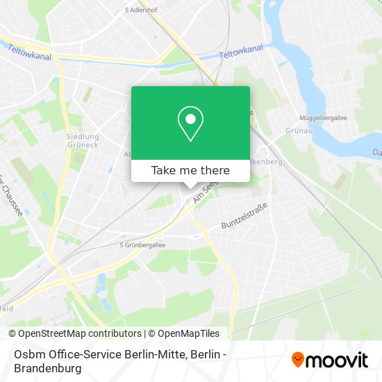 Osbm Office-Service Berlin-Mitte map