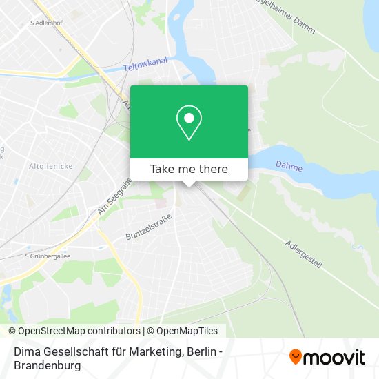 Dima Gesellschaft für Marketing map