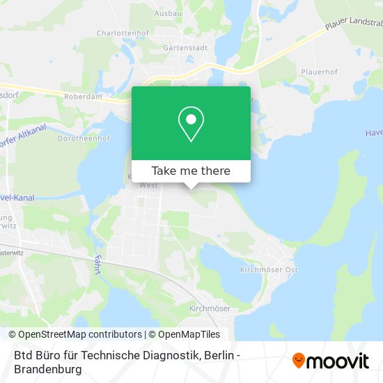 Btd Büro für Technische Diagnostik map