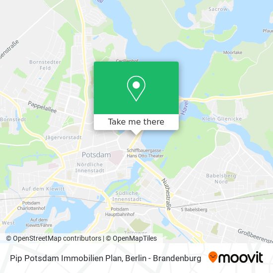 Pip Potsdam Immobilien Plan map