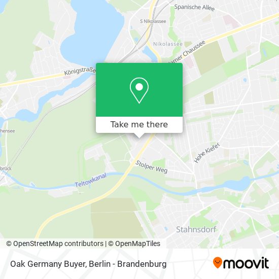 Oak Germany Buyer map