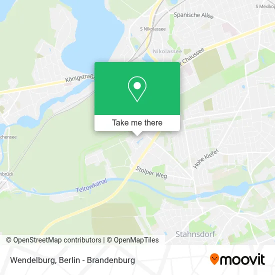 Wendelburg map