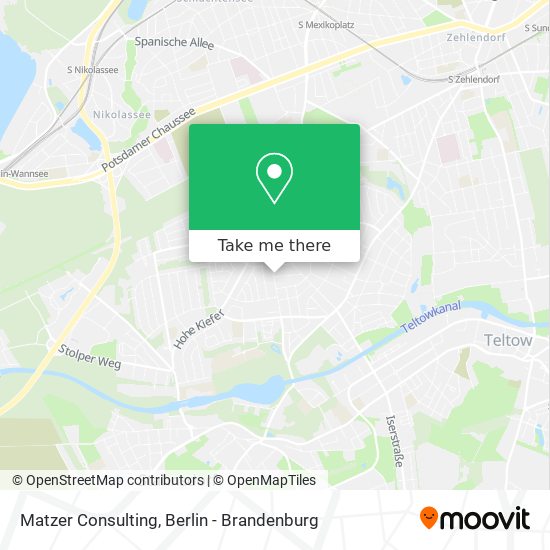 Matzer Consulting map