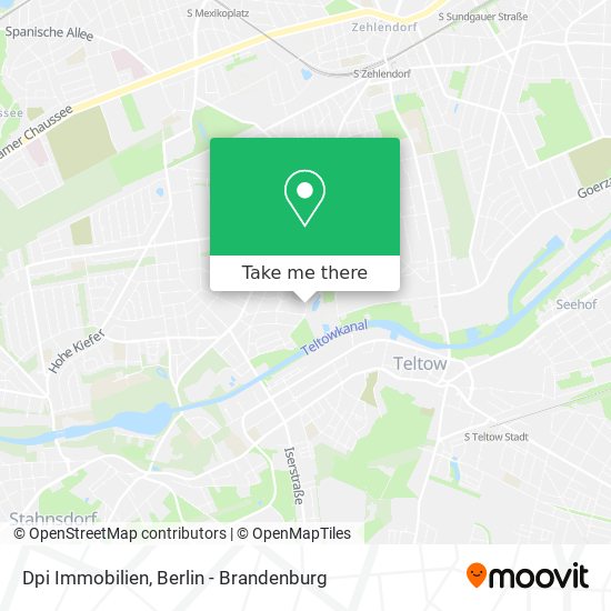 Dpi Immobilien map