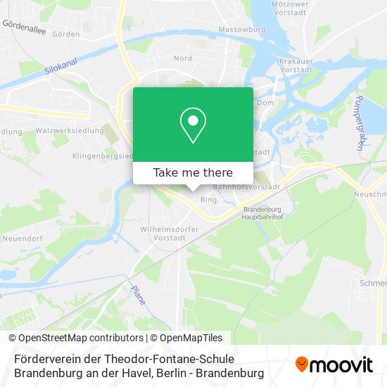 Förderverein der Theodor-Fontane-Schule Brandenburg an der Havel map