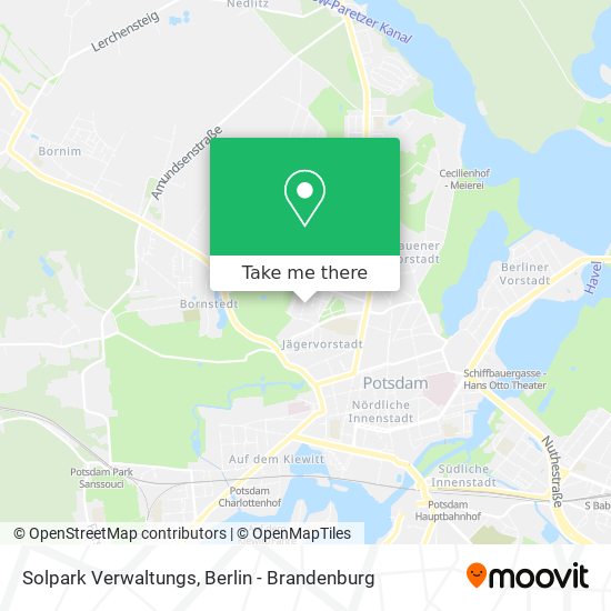 Solpark Verwaltungs map