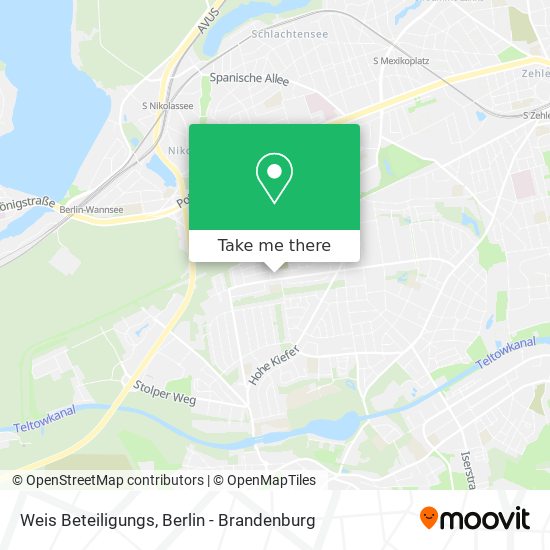 Weis Beteiligungs map