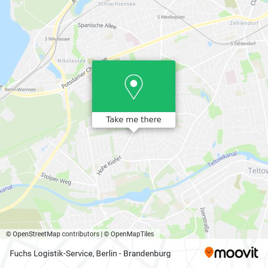 Fuchs Logistik-Service map