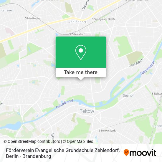 Förderverein Evangelische Grundschule Zehlendorf map