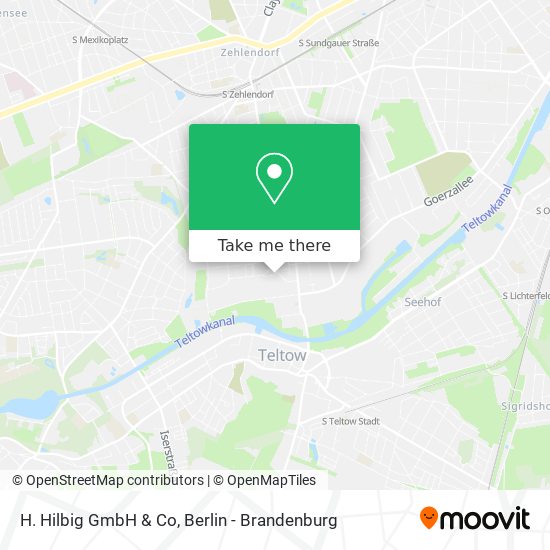 H. Hilbig GmbH & Co map