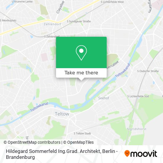 Hildegard Sommerfeld Ing.Grad. Architekt map