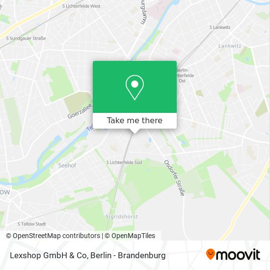 Lexshop GmbH & Co map