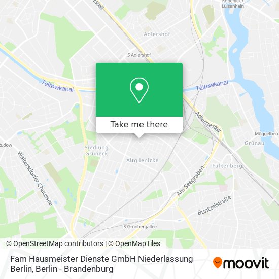 Fam Hausmeister Dienste GmbH Niederlassung Berlin map