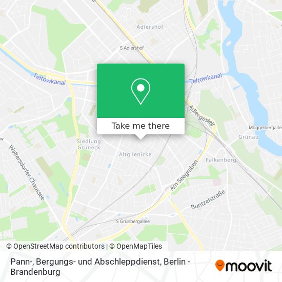 Pann-, Bergungs- und Abschleppdienst map