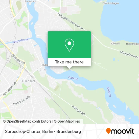 Карта Spreedrop-Charter