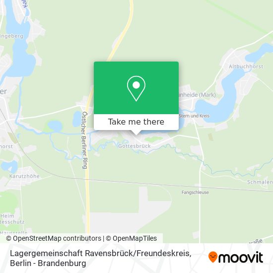 Карта Lagergemeinschaft Ravensbrück / Freundeskreis