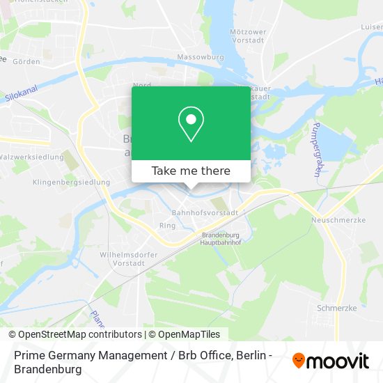 Prime Germany Management / Brb Office map