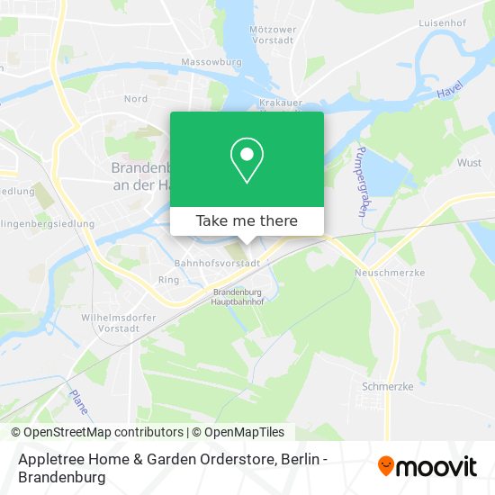 Appletree Home & Garden Orderstore map