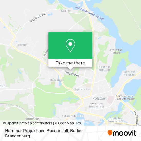 Карта Hammer Projekt-und Bauconsult