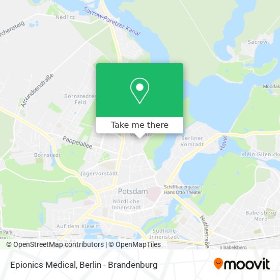 Epionics Medical map