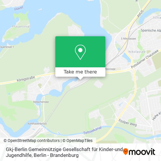 Gkj-Berlin Gemeinnützige Gesellschaft für Kinder-und Jugendhilfe map