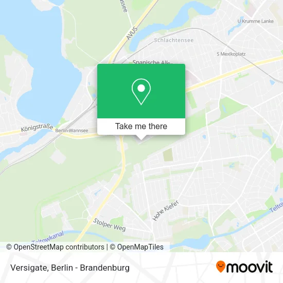 Карта Versigate