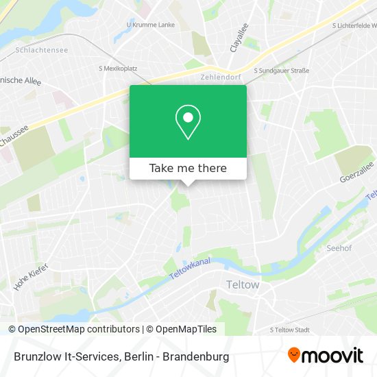 Brunzlow It-Services map