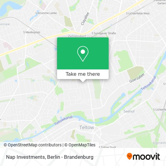 Nap Investments map