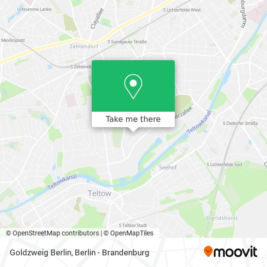 Goldzweig Berlin map