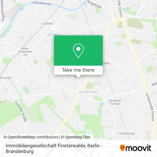 Карта Immobiliengesellschaft Finsterwalde