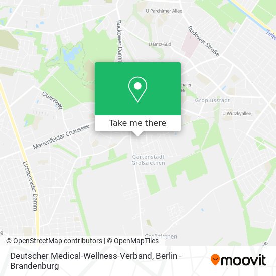 Deutscher Medical-Wellness-Verband map
