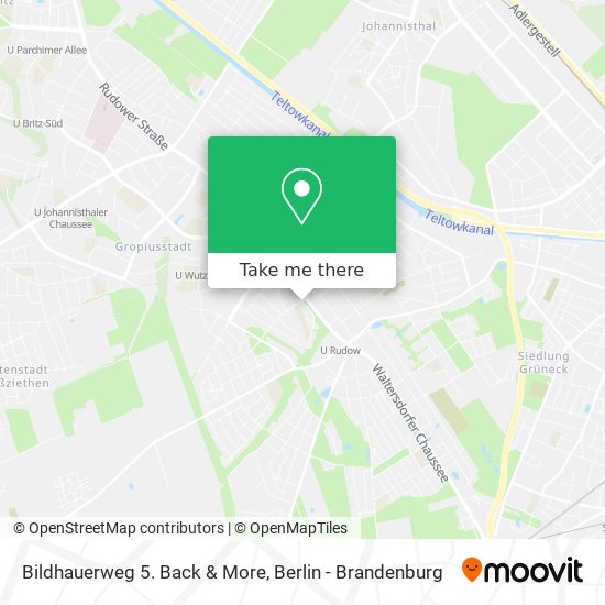 Карта Bildhauerweg 5. Back & More