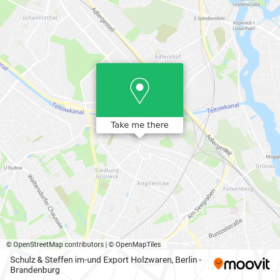 Карта Schulz & Steffen im-und Export Holzwaren