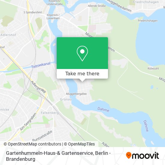 Gartenhummeln-Haus-& Gartenservice map