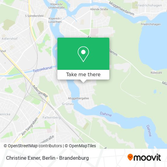 Christine Exner map