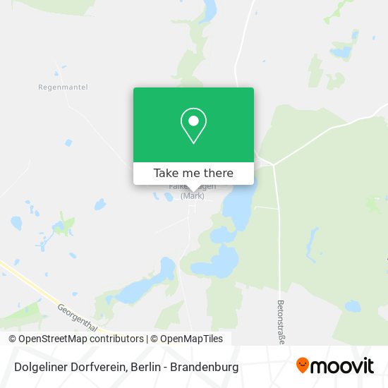 Dolgeliner Dorfverein map