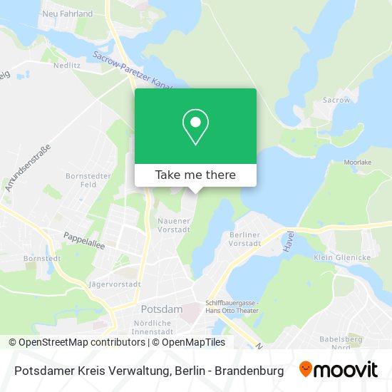 Potsdamer Kreis Verwaltung map